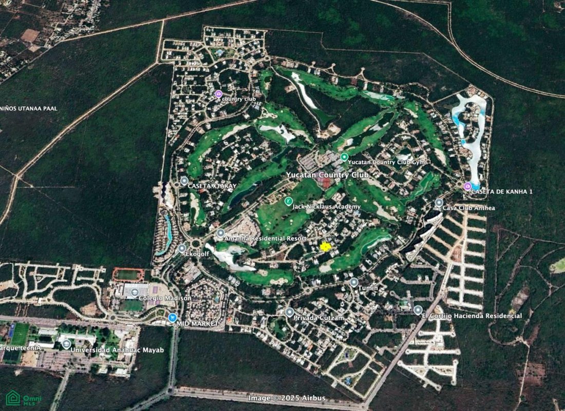 Land in Yucatán Country Club, Yucatán, Mexiko 4 - 17811047