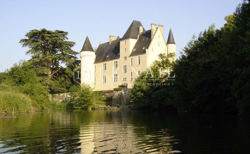 Castle in Le Blanc, Centre-Val de Loire, France 1