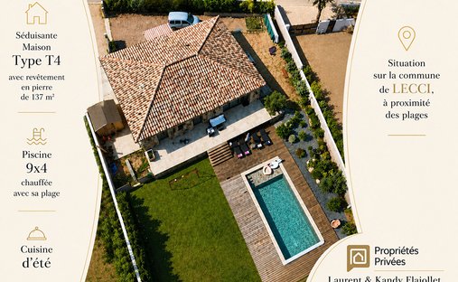 Villa en Lecci, Córcega, Francia 1
