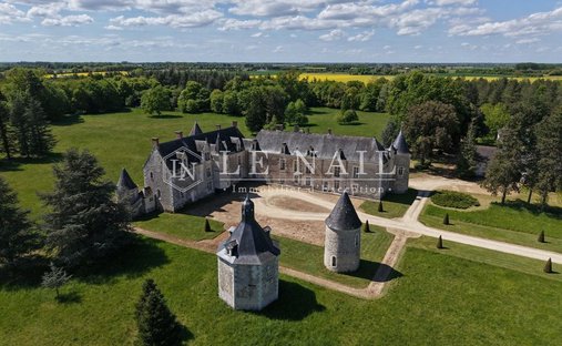 Schloss in Baugé, Baugé-en-Anjou, Frankreich 1