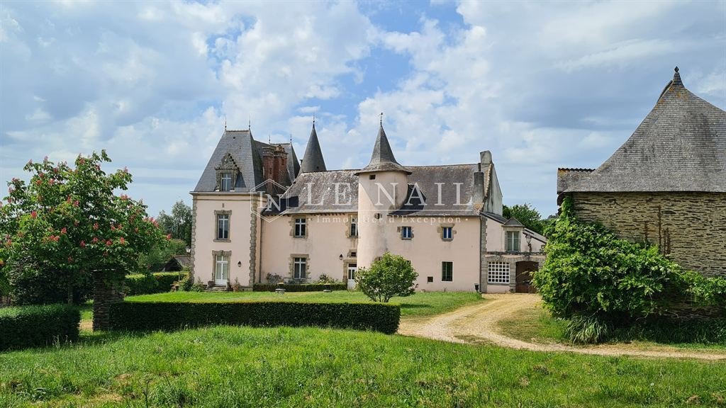 Castle in Ploermel, Brittany, France 1 - 12047125