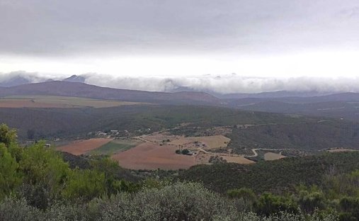 Corps de ferme en Oudtshoorn, Cap occidental, Afrique du Sud 1