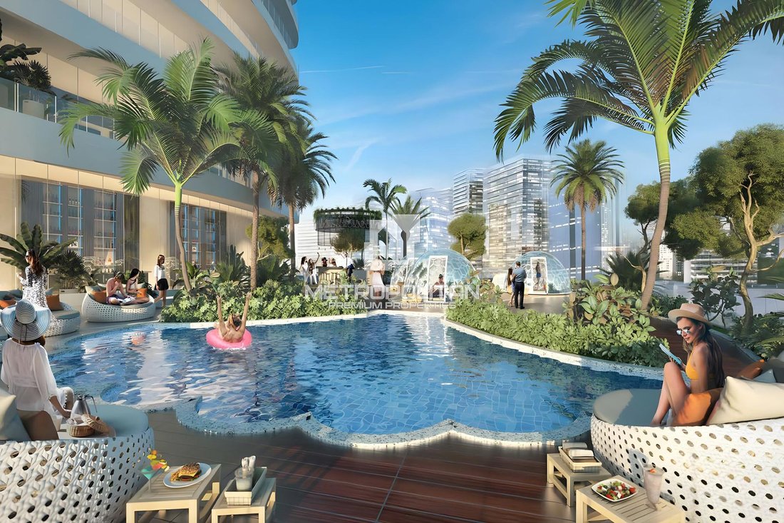 Appartamento a Business Bay, Emirato di Dubai, Emirati Arabi Uniti 2 - 18717360