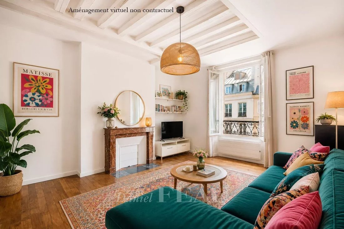 Wohnung in Arsenal, Paris 4e Arrondissement, Paris 1 - 17986056