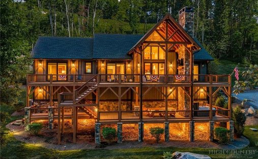Maison à Banner Elk, Caroline du Nord, États-Unis 1