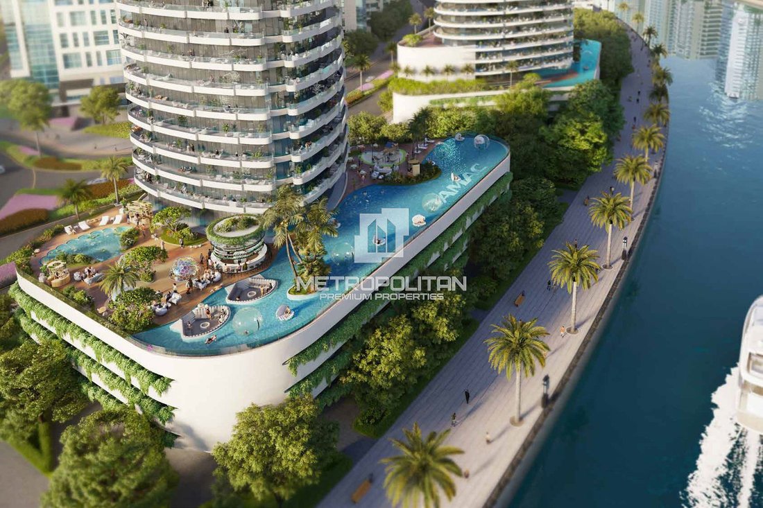 Appartamento a Business Bay, Emirato di Dubai, Emirati Arabi Uniti 1 - 18717360