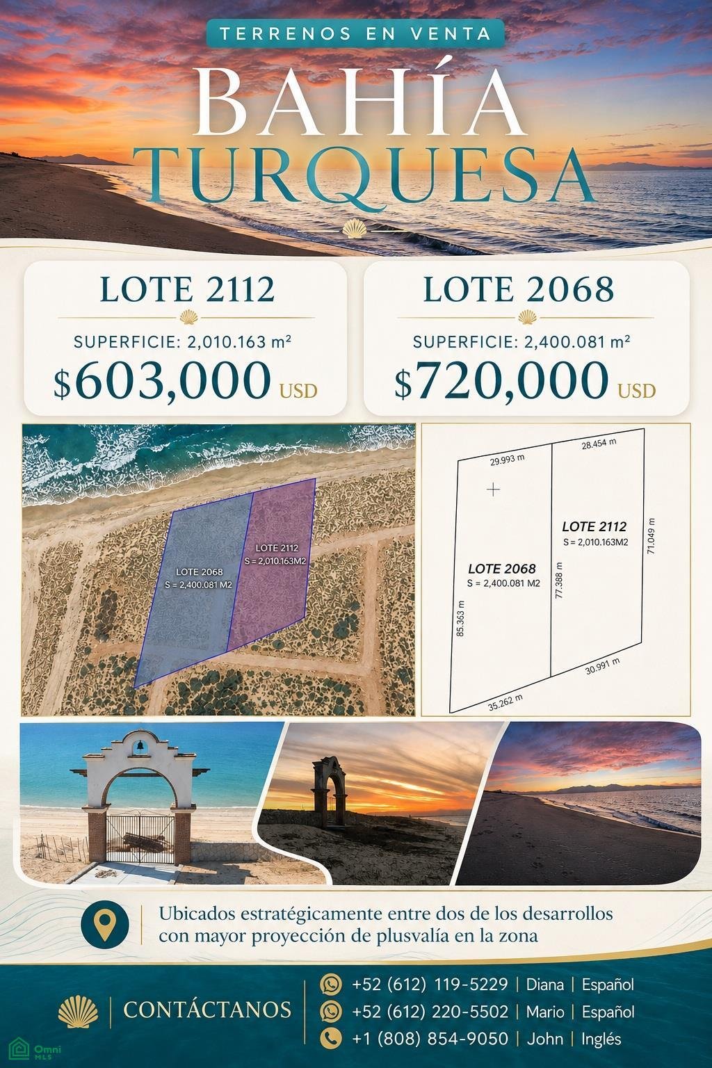 Terreno a Agua Amarga, Bassa California del Sud, Messico 1 - 18717947