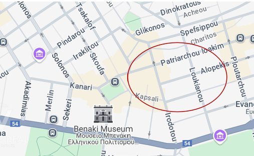 Genossenschaftswohnung in Sunoikia Kolonakiou, 1st District of Athens, Athens 1