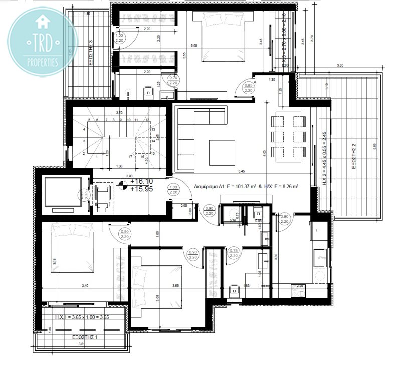 Apartment in Argyroupoli, Attica, Greece 5 - 18724869