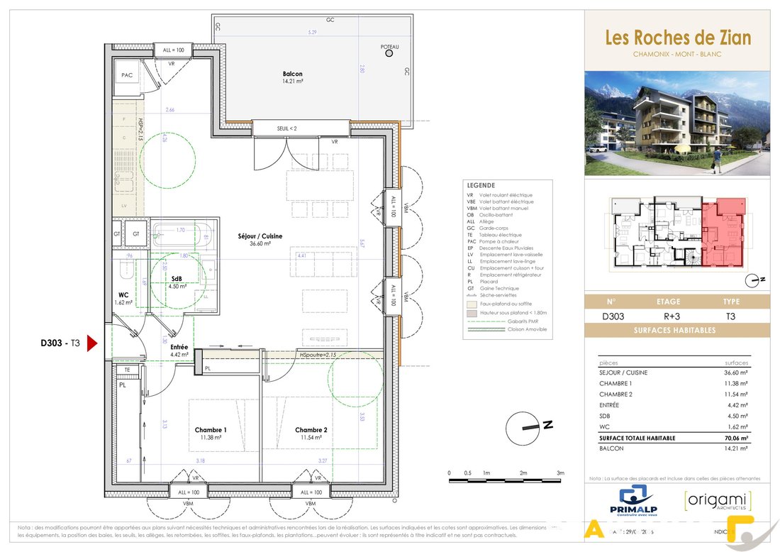 Appartement à Chamonix-Mont-Blanc, Auvergne-Rhône-Alpes, France 2 - 18727884