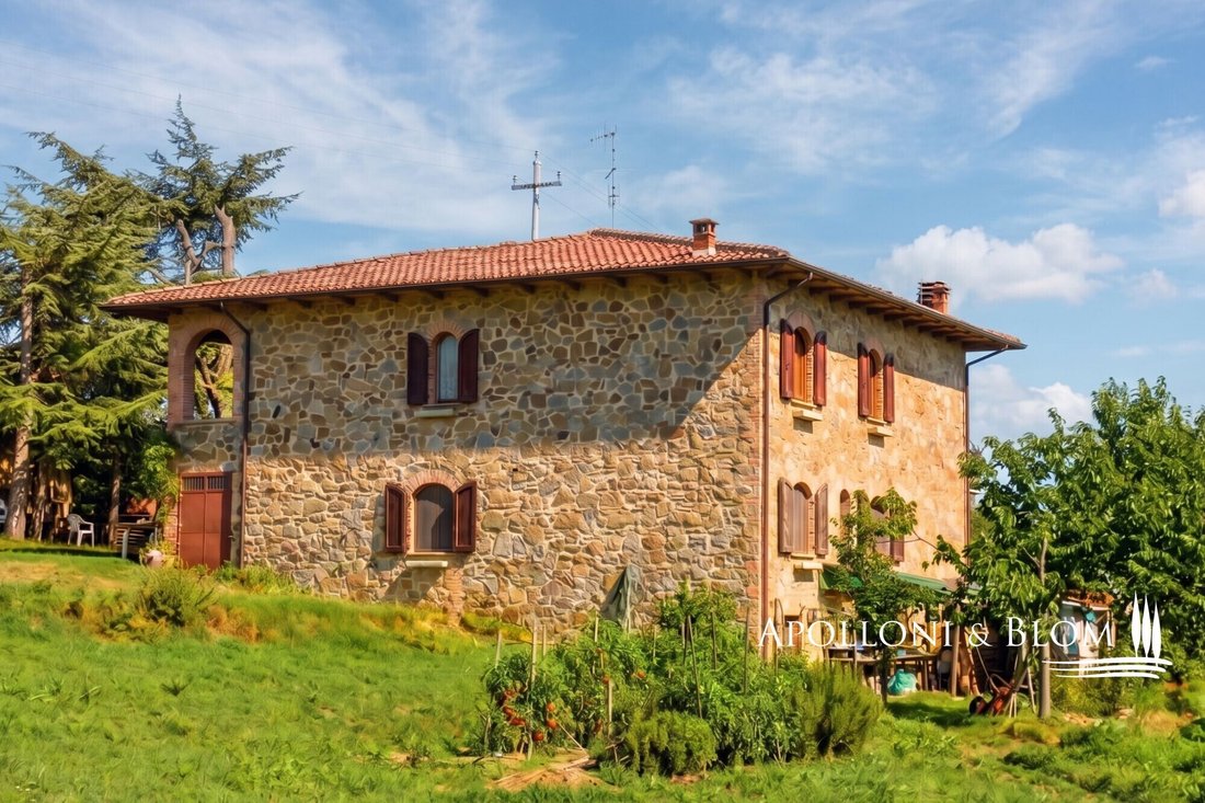 Villa à Trequanda, Toscane, Italie 1 - 17703697