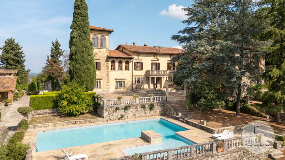 Farm Ranch in Siena, Toskana, Italien 1 - 18724386