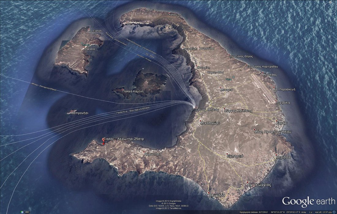 Land in Thira, Aegean, Greece 5 - 18723577