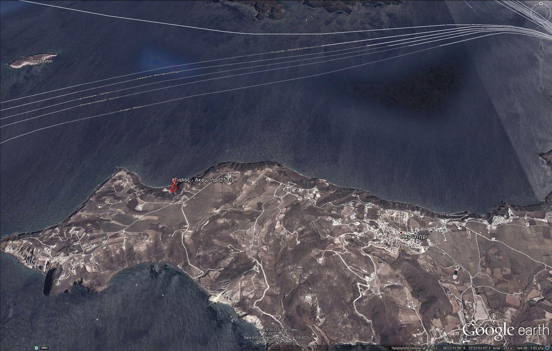 Land in Thira, Aegean, Greece 3 - 18723577