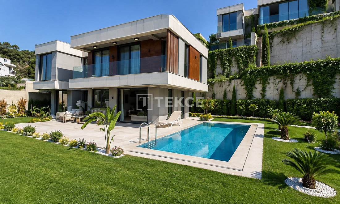 Villa à Güllük, Muğla, Turquie 1 - 18727854