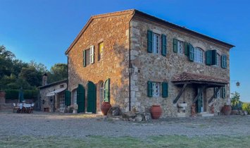 Casa di campagna a San Quirico d'Orcia, Toscana, Italia 1