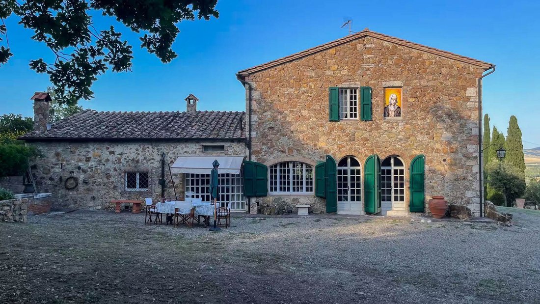 Casa de Campo en San Quirico d'Orcia, Toscana, Italia 1 - 18727908