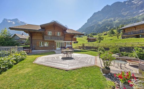 House in Grindelwald, Canton of Bern, Switzerland 1