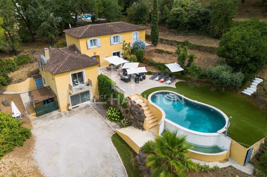 Villa en Bois Fleuri-Chevre d'Or-Saint Philippe, Biot, Francia 1 - 18721548