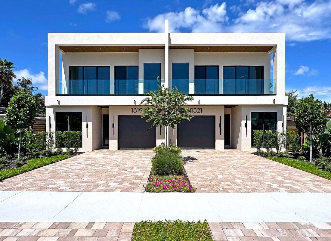 Maison de ville à Fort Lauderdale, Floride, États-Unis 1 - 16632688