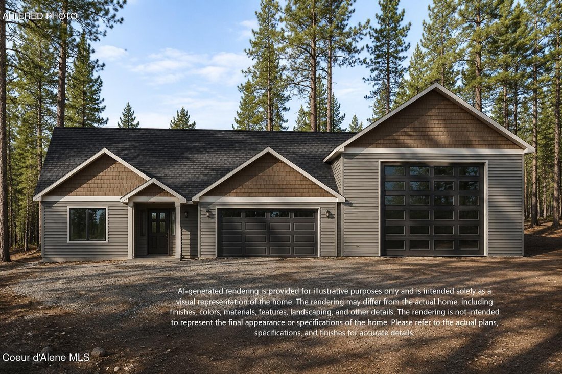 Haus in Spirit Lake, Idaho, Vereinigte Staaten 1 - 18726426