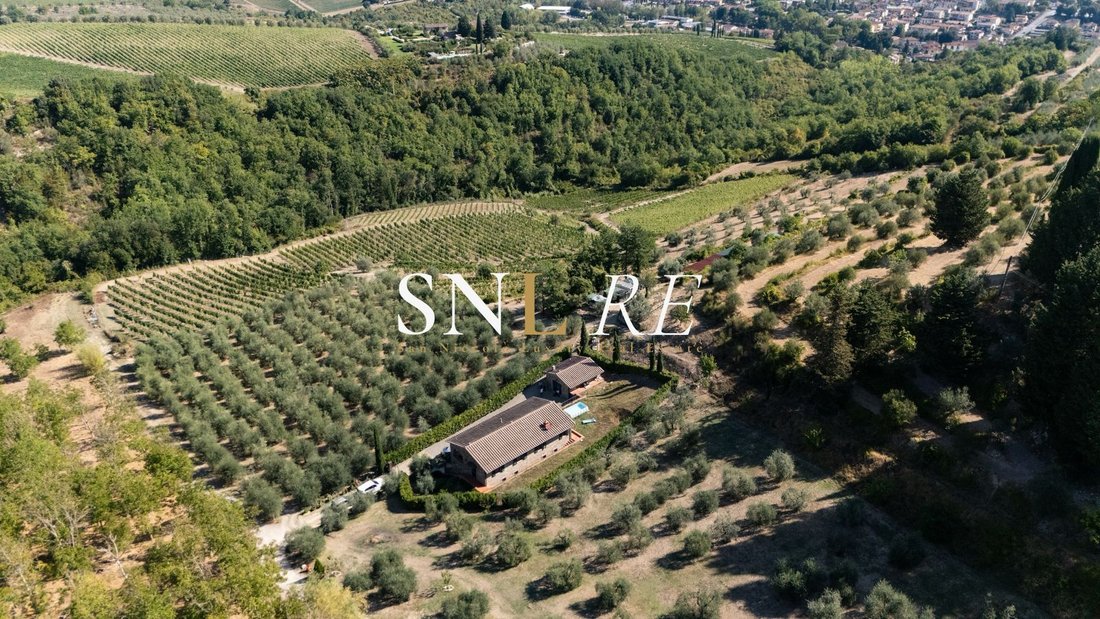 Corps de ferme à Centre, Greve in Chianti, Toscane 1 - 18719533