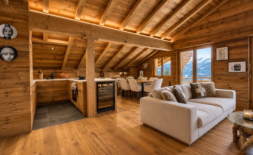 Penthouse in Val de Bagnes, Valais, Switzerland 1