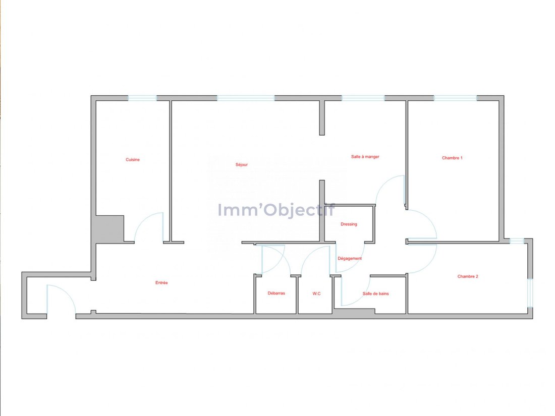 Wohnung in Bois de Vincennes, Paris 12e Arrondissement, Paris 4 - 18729205