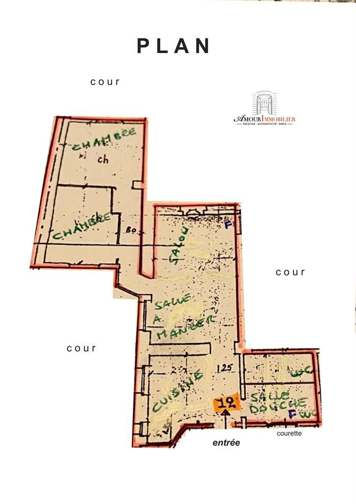 Wohnung in Monnaie, Paris 6e Arrondissement, Paris 5 - 18730799