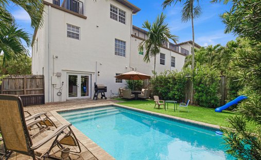 Maison de ville à Wilton Manors, Floride, États-Unis 1