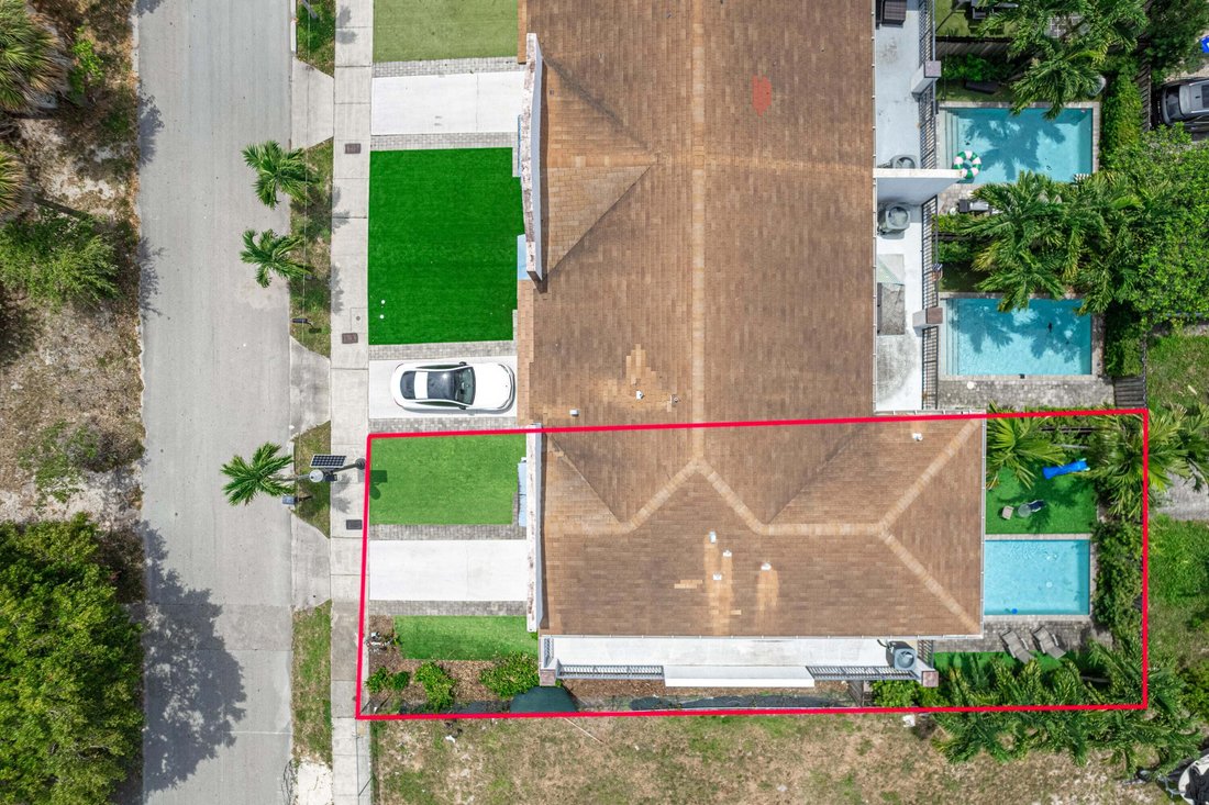 Maison de ville à Wilton Manors, Floride, États-Unis 2 - 18729954