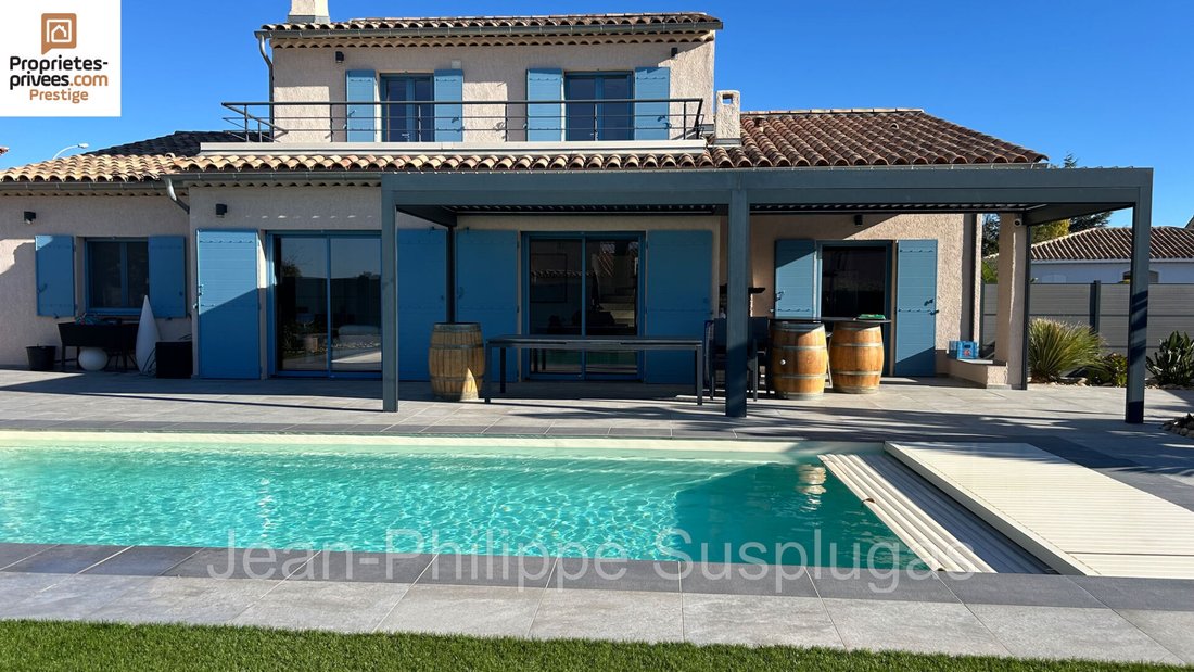 Villa a Saint-Cyr-sur-Mer, Provenza-Alpi-Costa Azzurra, Francia 2 - 18731387