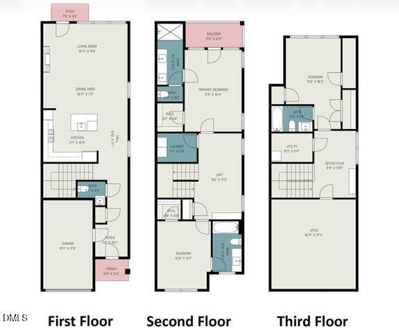 Townhouse in Raleigh, North Carolina, United States 2 - 17190059