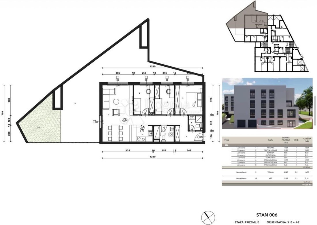 Apartment in Mjesni odbor "Sveti Duh", Zagreb, City of Zagreb 5 - 18736875