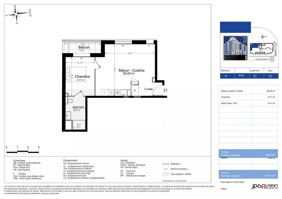 Appartement à Fontmerle, Antibes, France 2 - 18055023