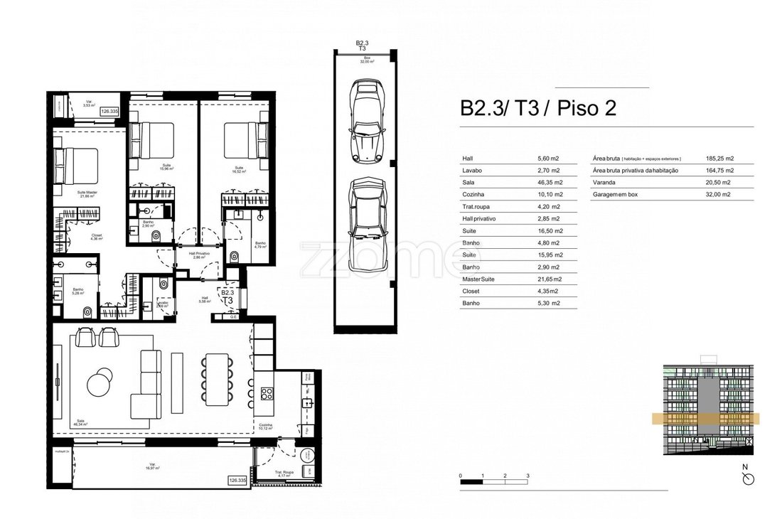 Apartamento en Gondomar (Sao Cosme), Valbom y Jovim, Distrito de Oporto, Portugal 1 - 18613827