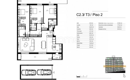 Appartement à Gondomar (Sao Cosme), Valbom et Jovim, District de Porto, Portugal 1