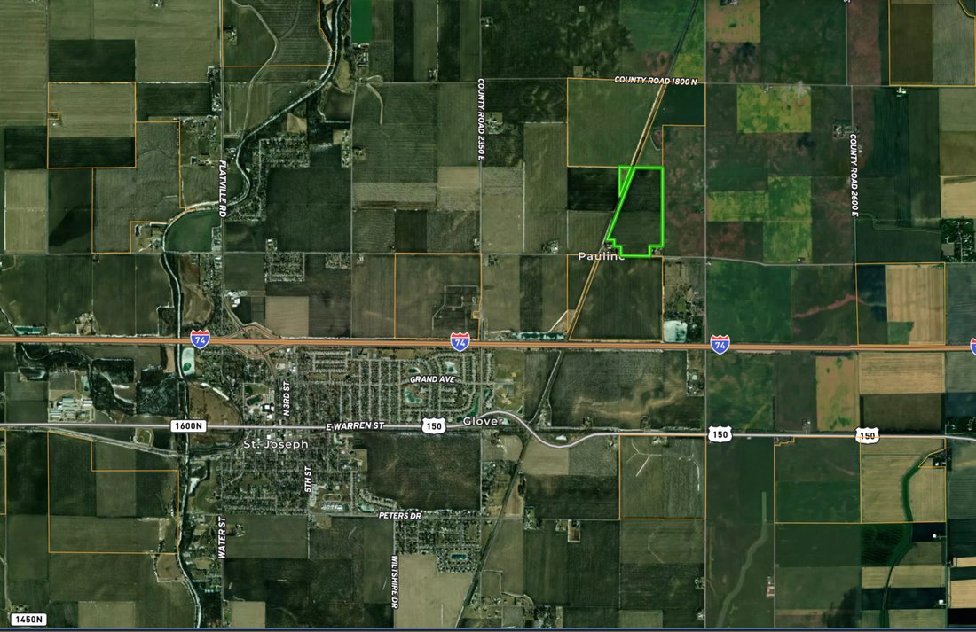 Rancho en St. Joseph, Illinois, Estados Unidos 2 - 18732656