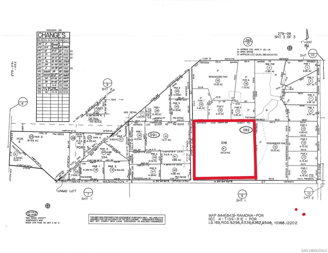 Terreno a Ramona, California, Stati Uniti 4 - 18731495
