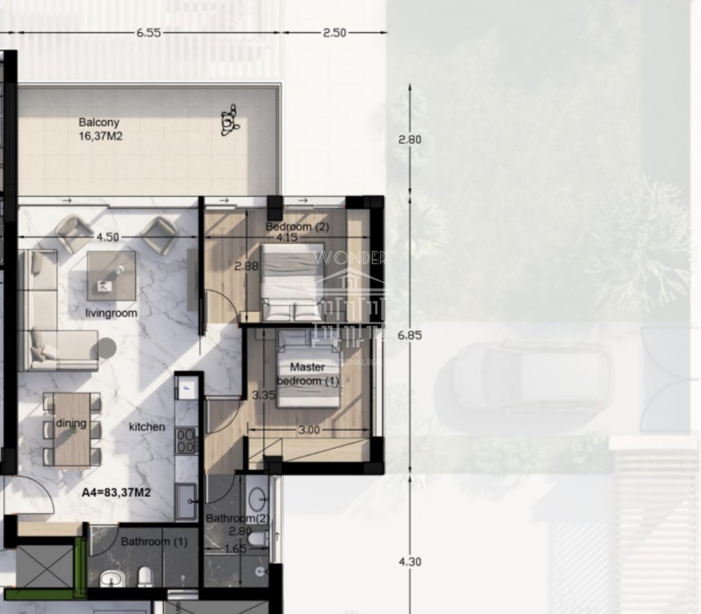 Wohnung in Glyfada, Attika, Griechenland 1 - 18736746