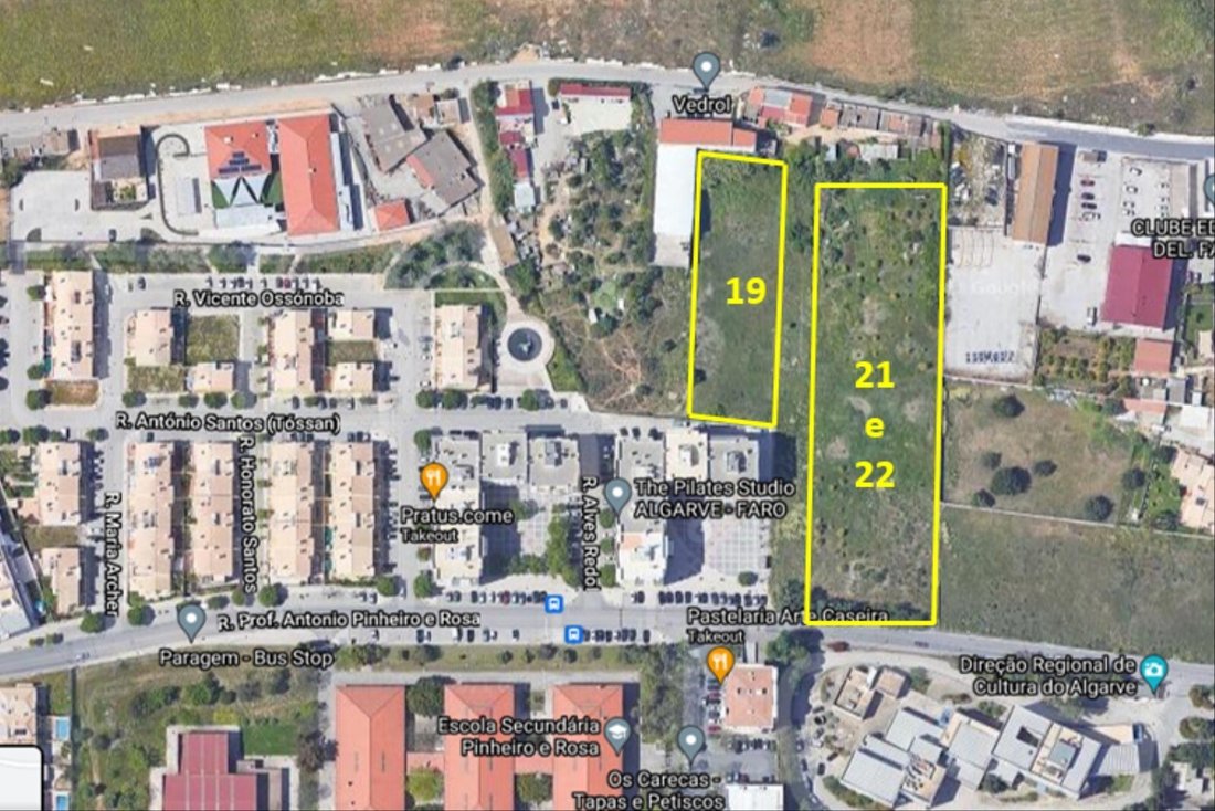 Terreno en Faro (Se y Sao Pedro), Algarve, Portugal 1 - 18737890