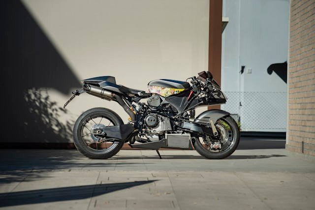 Motorcycle in Cerasolo, Italy 2 - 18738282