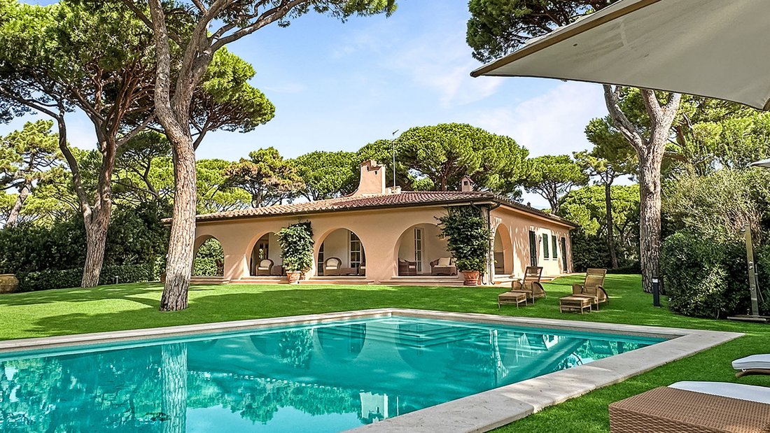 Villa in Burg von Castiglione, Castiglione della Pescaia, Toskana 1 - 18738381
