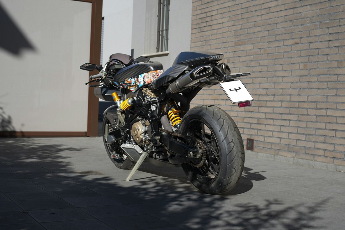 Motorcycle in Cerasolo, Italy 5 - 18738282