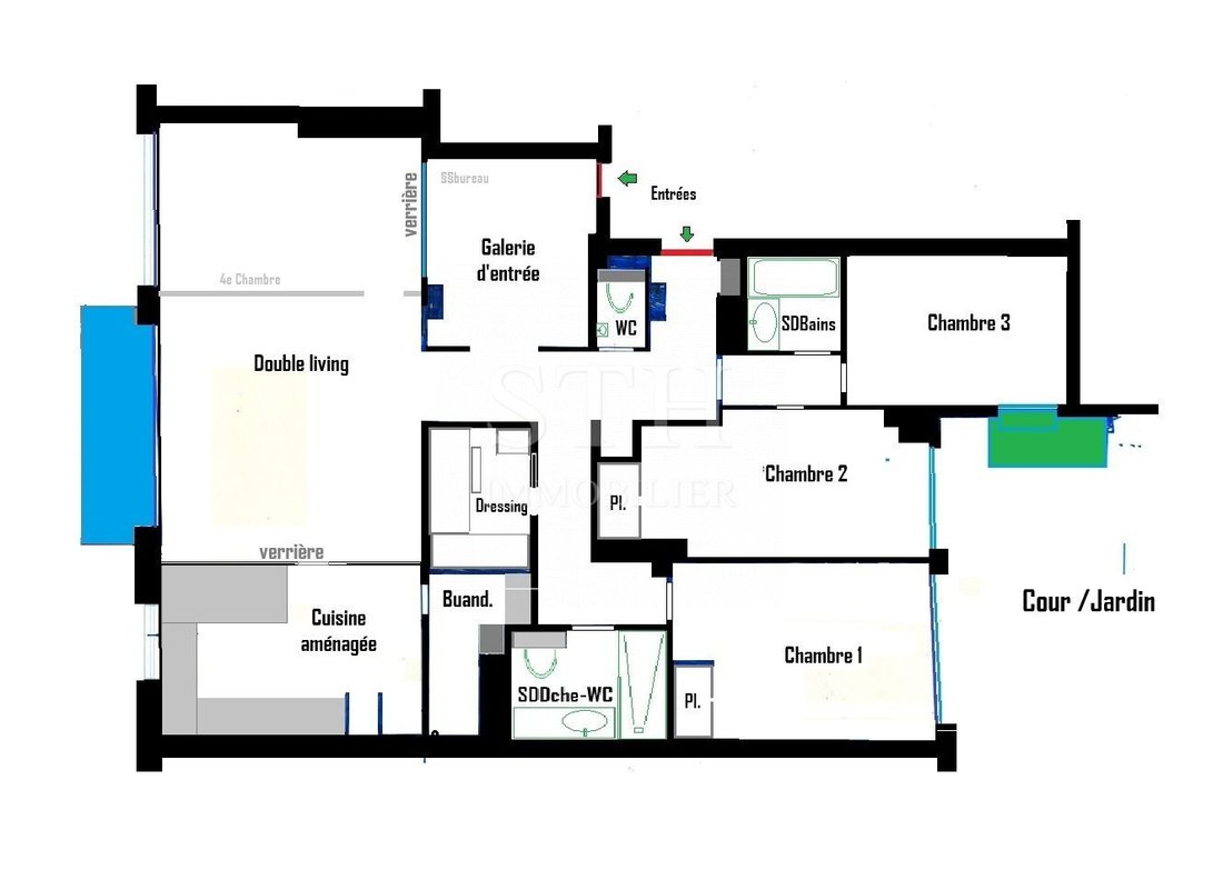 Apartamento en Violet Commerce, Paris 15e Arrondissement, París 2 - 17868726