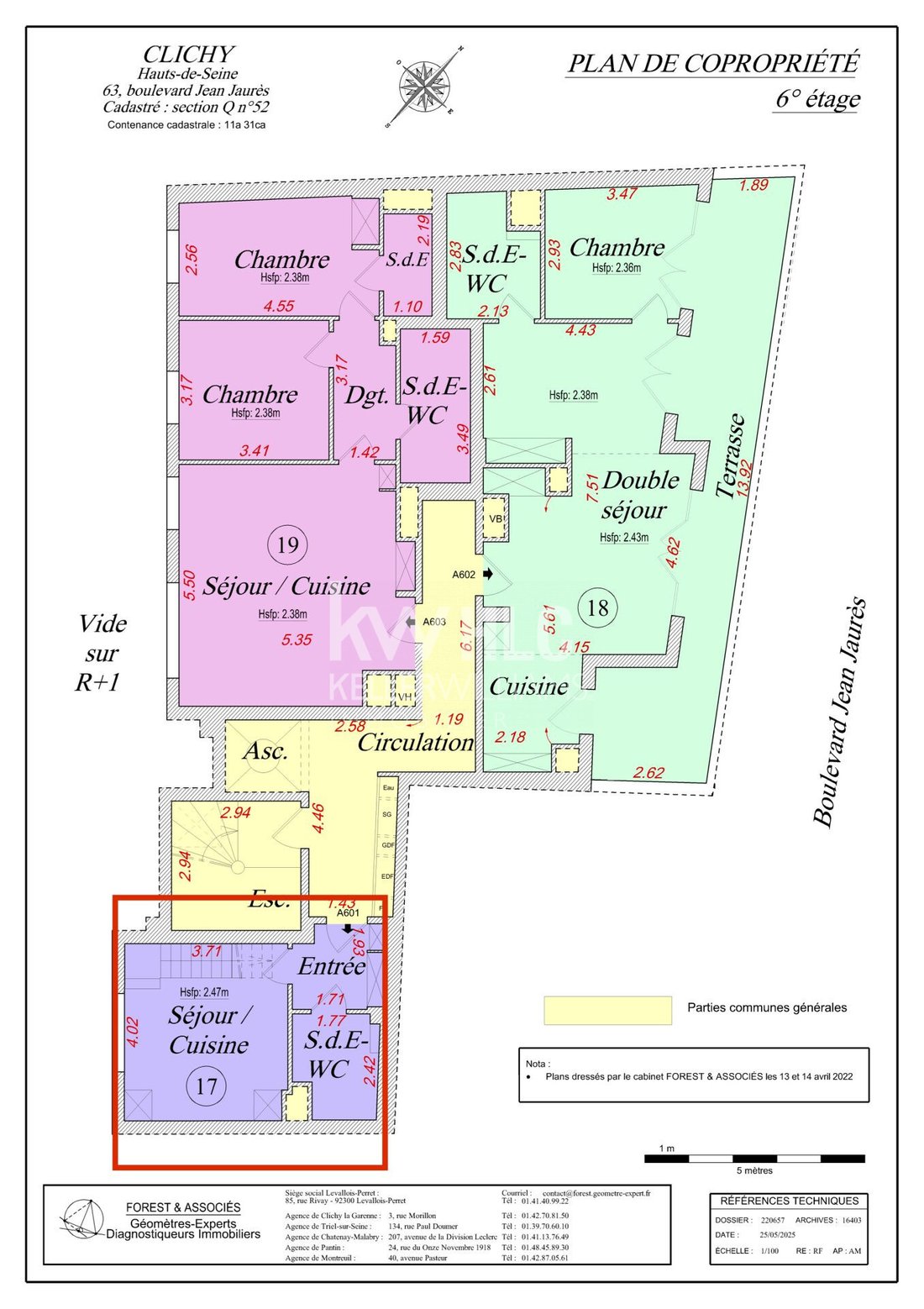 Wohnung in Centre Ville - Gambetta, Clichy, Frankreich 3 - 17913386