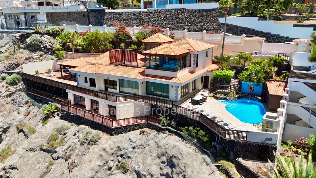 Villa à Los Gigantes, Îles Canaries, Espagne 1 - 18739618