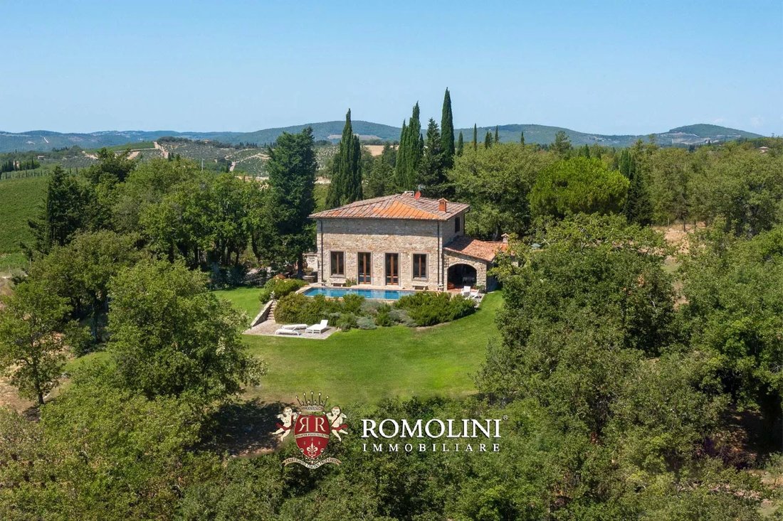 Villa in Gaiole in Chianti, Toskana, Italien 1 - 18739928