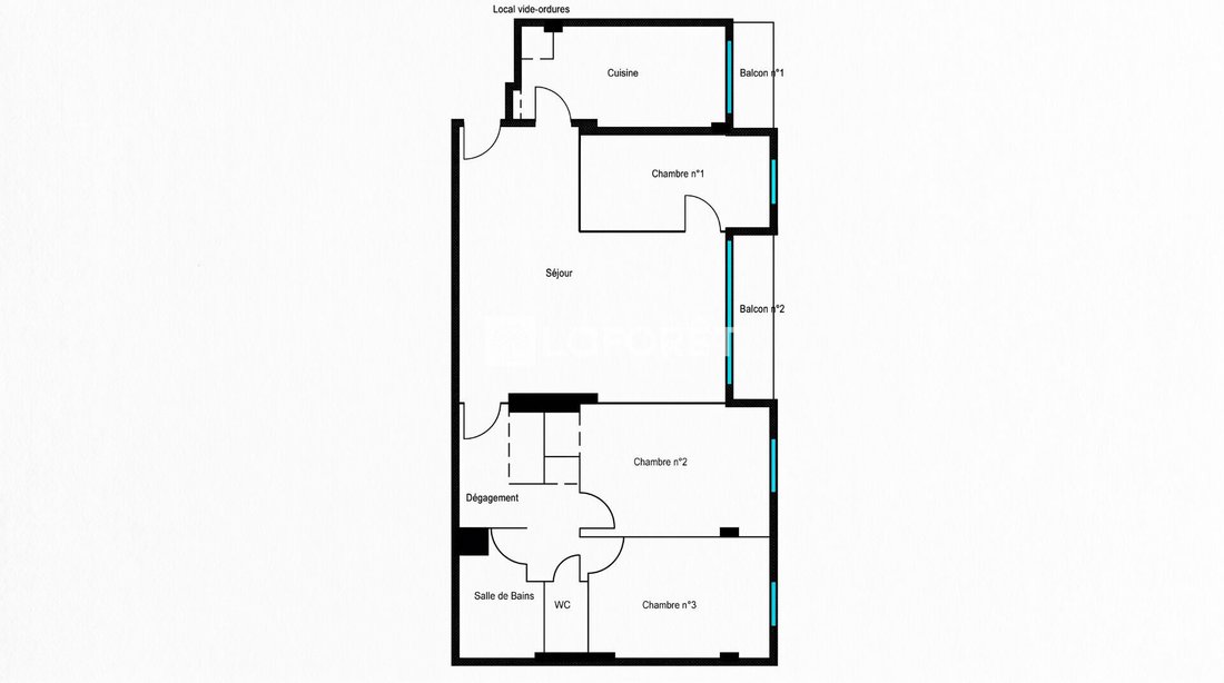 Wohnung in Bois de Boulogne, Paris 16e Arrondissement, Paris 3 - 18739993