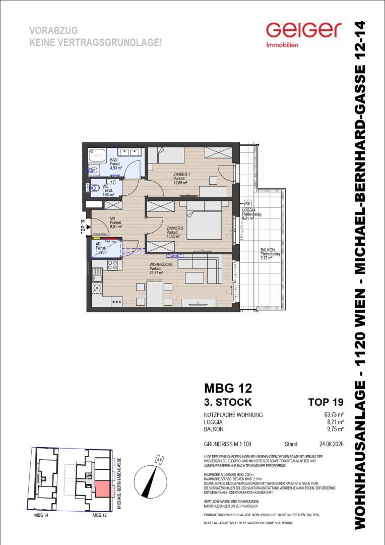 Appartement à Vienne, Vienne, Autriche 2 - 18333955